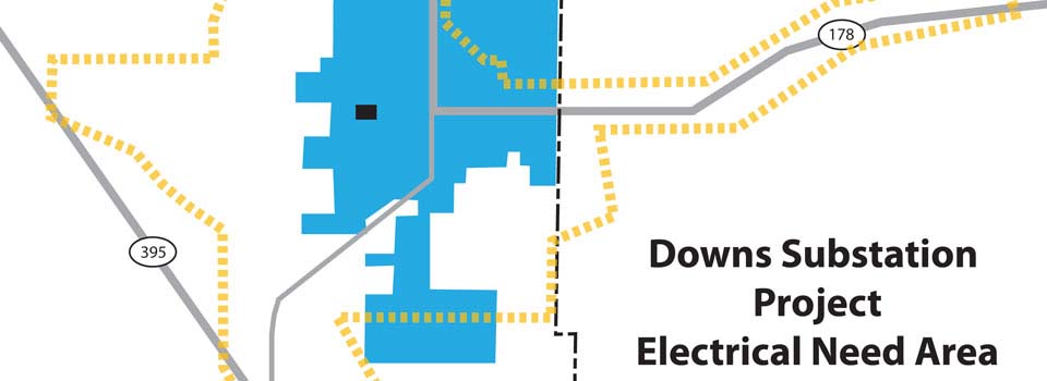 Open Downs Substation Project Map (PDF)