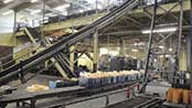 Conveyor belt in WARCO factory