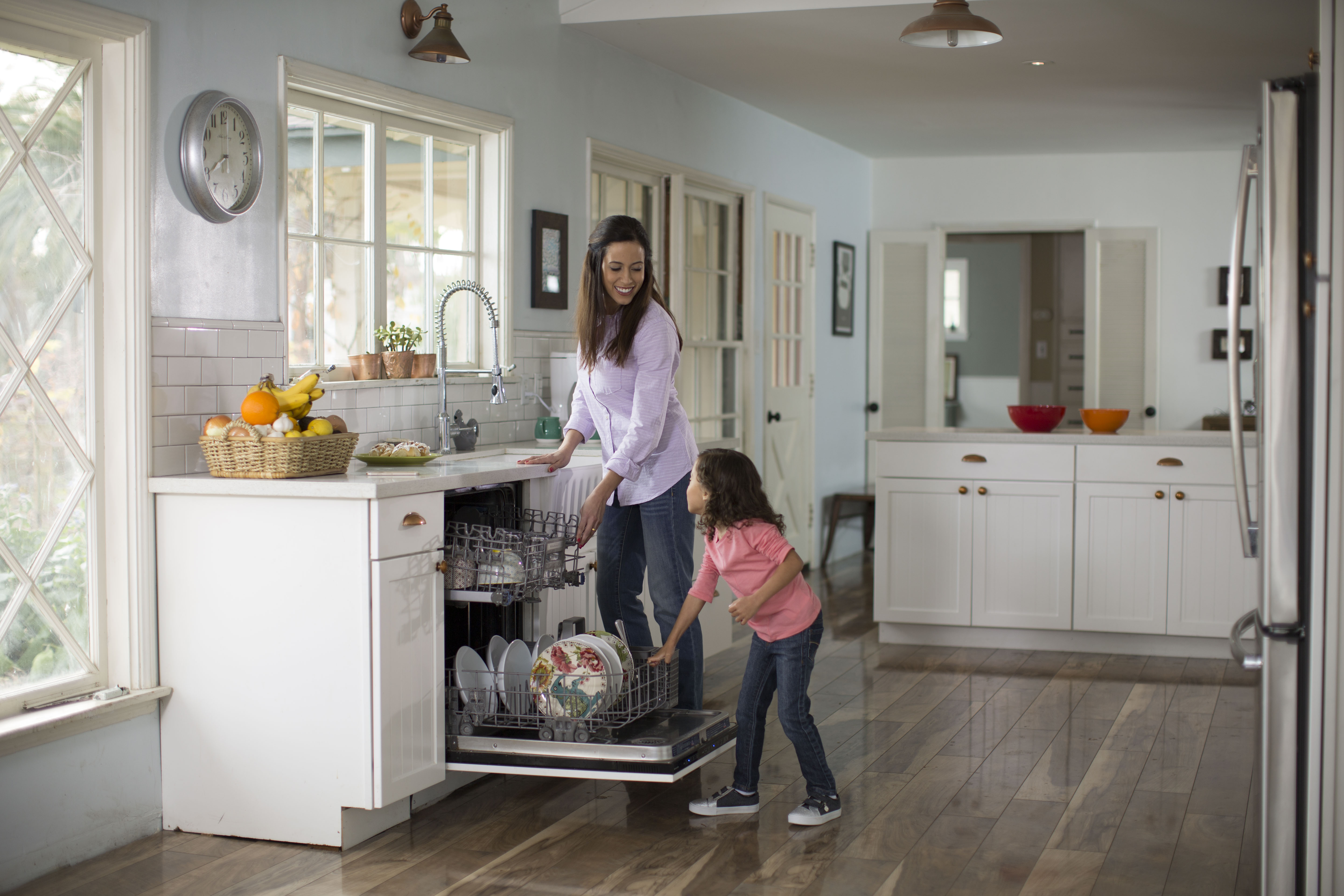 Family in Kitchen ""