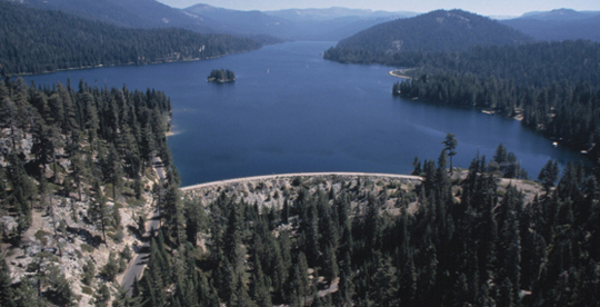 Shaver Lake and Stevenson Impoundment Shaver Lake and Stevenson Impoundment