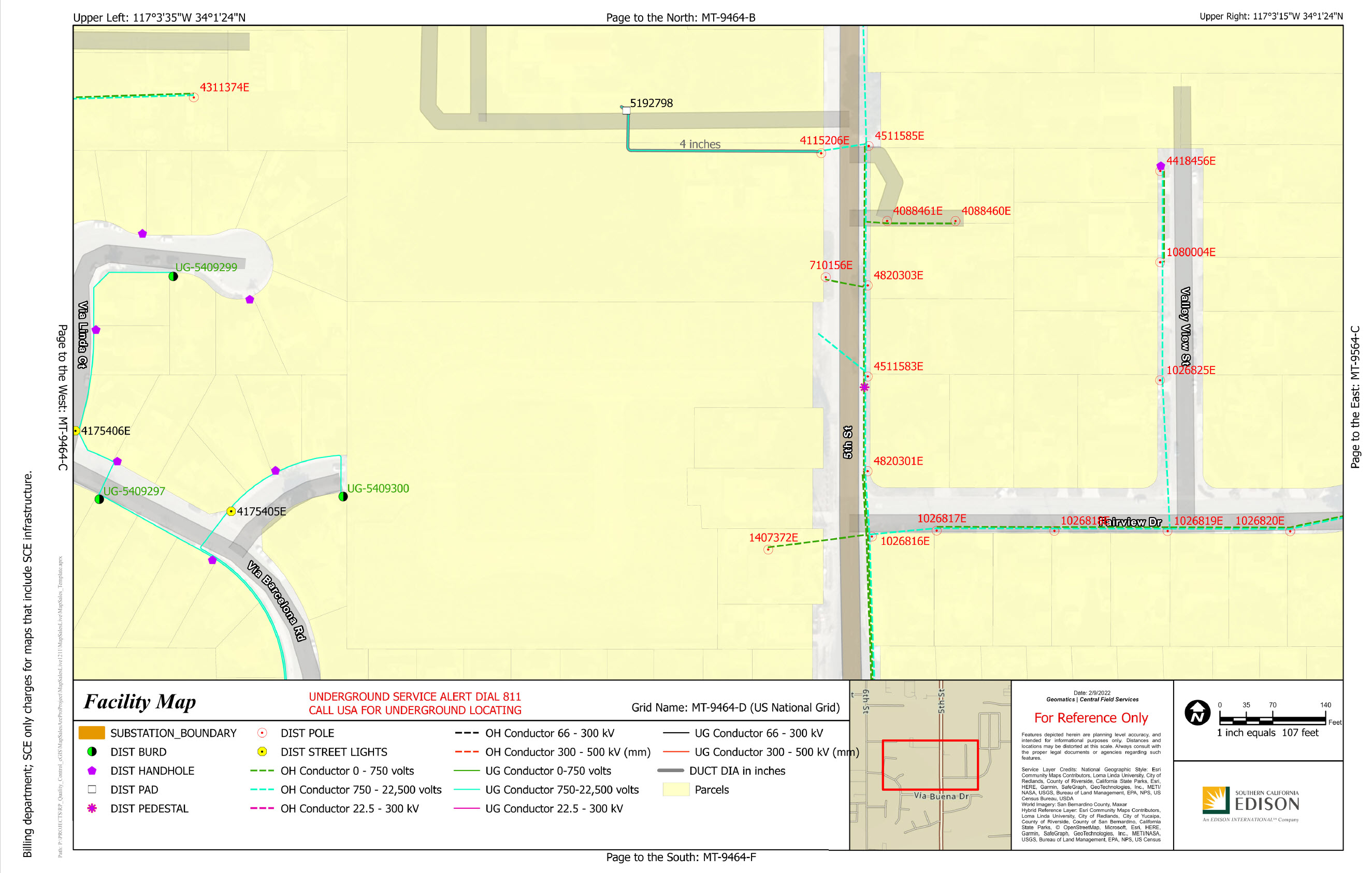 Facilities Map Requests ""