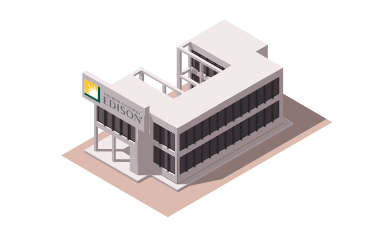 commercial building graphic