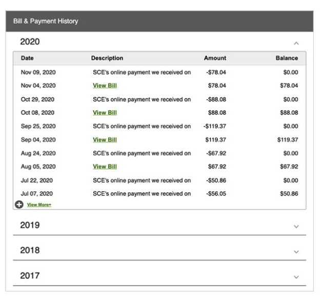 Help Center How can I view my payment history?