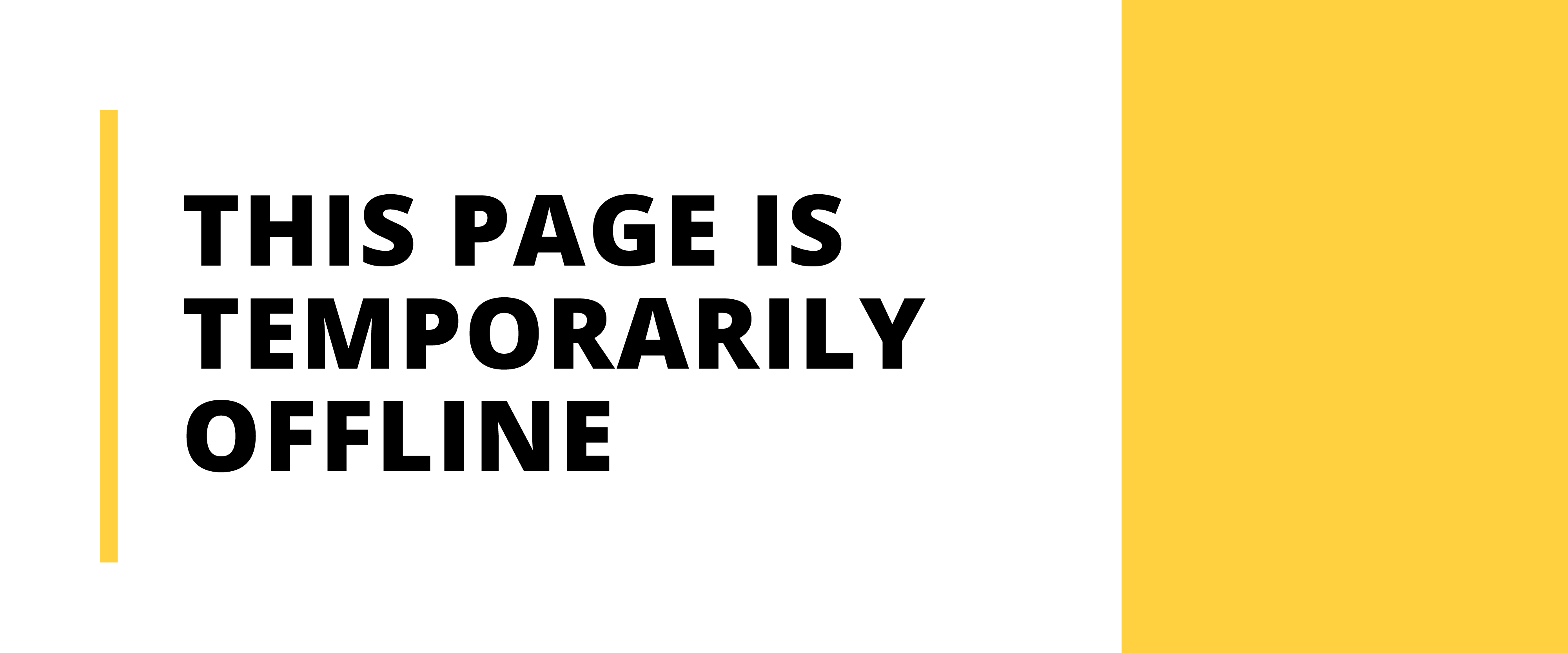 This page is temporarily offline